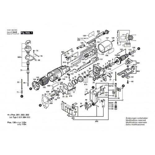 Запчасти для лобзика Bosch GST 85PE